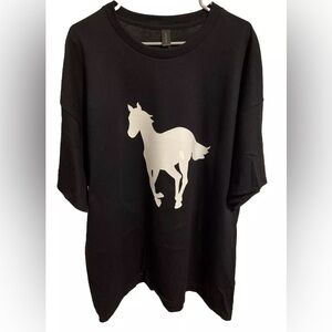 DEFTONES  T SHIRT  White Pony Color BLACK